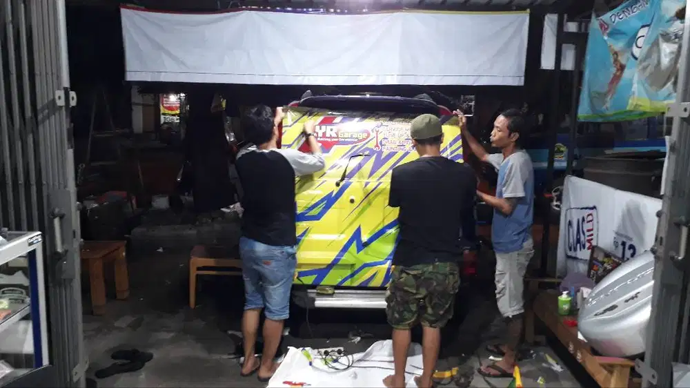 Sticker branding Mobil, Kaca Film rumah & Sticker kaca ice sunblast
