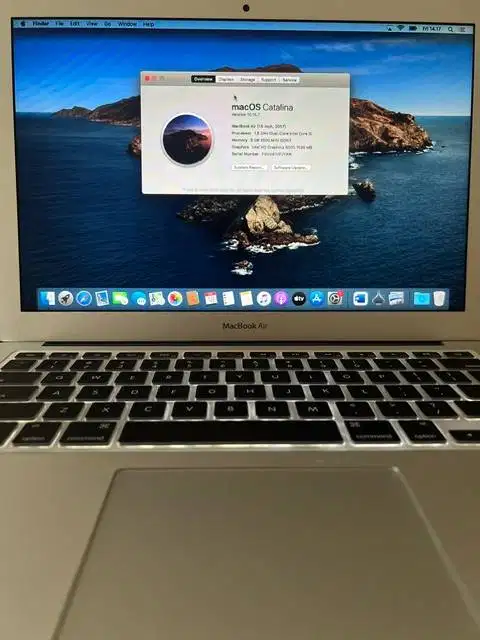 Macbook Air A1466 (13-inch) Silver - Tahun 2017