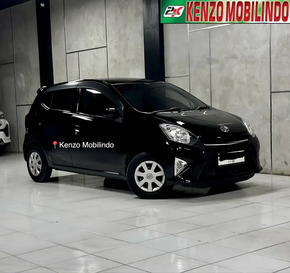 Agya 1,0 E AT 2013 no 2014/2015 hitam,km 90rb istimewah dp 15jt