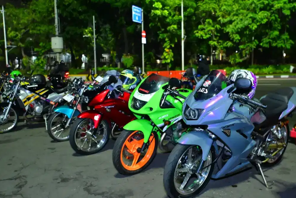 For sale Ninja RR 2013 , Lengkap tembus faktur, pajak off, plat Jalsel