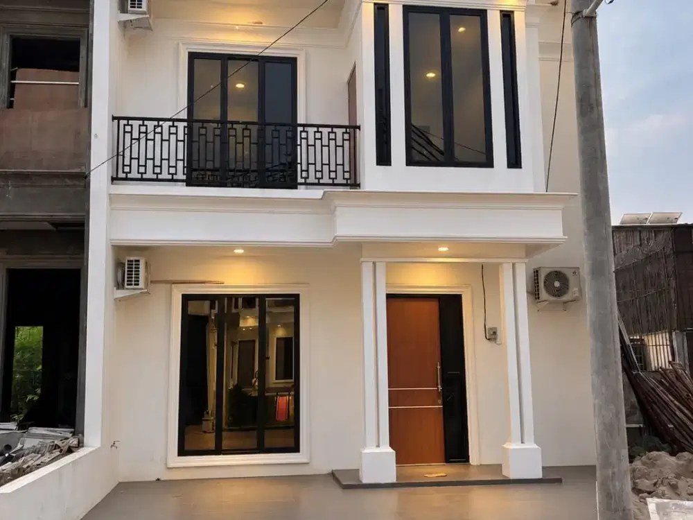 DIJUAL RUMAH BARU SEMI FURNISHED DALAM CLUSTER - SEKTOR 9 BINTARO JAYA