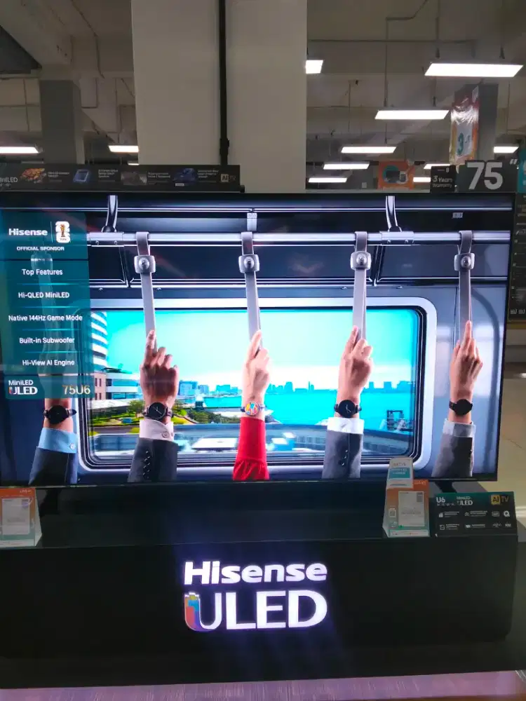HISENSE 75U6Q ULED