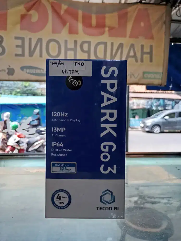 TECNO SPARK GO 3 BARU RAM TOTAL 8GB / 64GB
