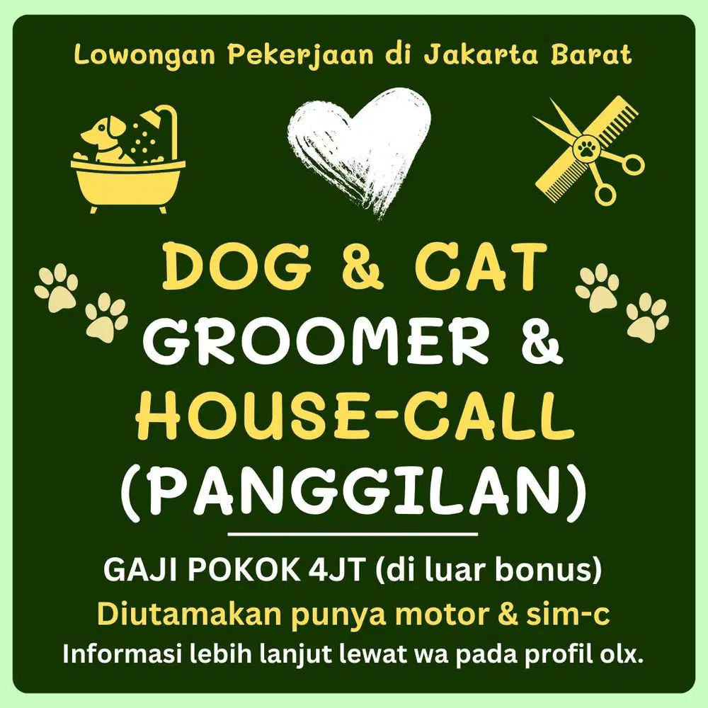 PET GROOMER DOG GROOMER CAT GROOMER HOUSE CALL HOME SERVICE PANGGILAN