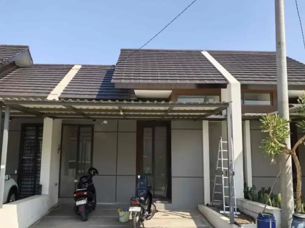 sewa rumah baru 2 kt cocok buat pasangan muda