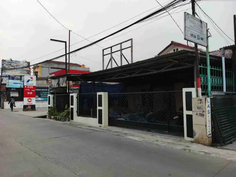 Rumah Pinggir Jalan Cocok Usaha di Ciomas Bogor