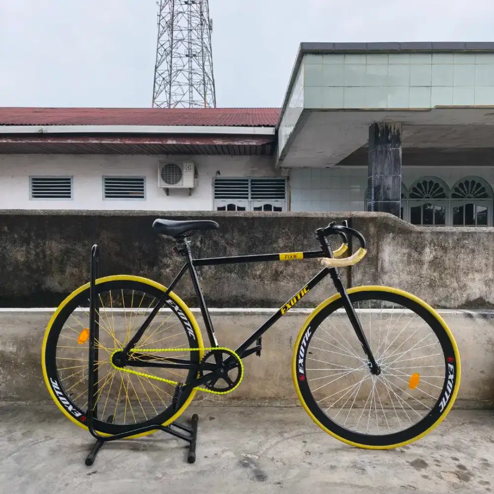Sepeda fixie Exotic By pacific kondisi sepeda baru