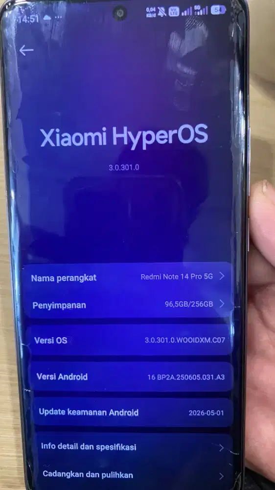 Redmi note 14 pro 5g