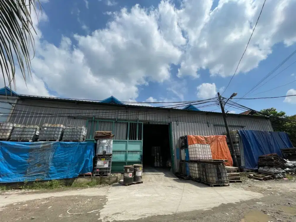 Dijual Gudang Siap Operasional Cocok Produksi di Cikupa Jatake Tangerang