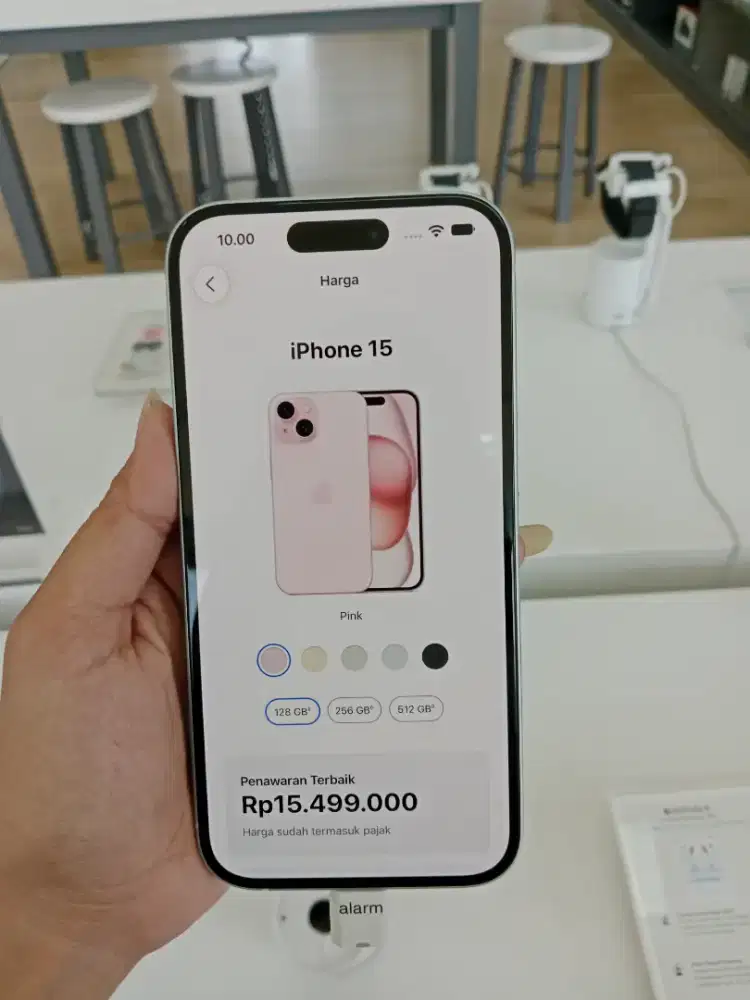 CICILAN IPHONE 15 128 GB TANPA DP PROMO BUNGA 0% DI SPAYLATER