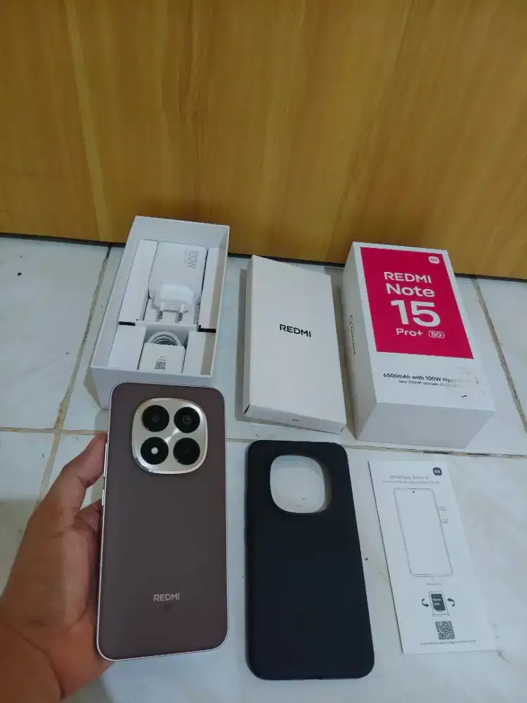 Redmi note 15 pro plus 8/256 resmi like new