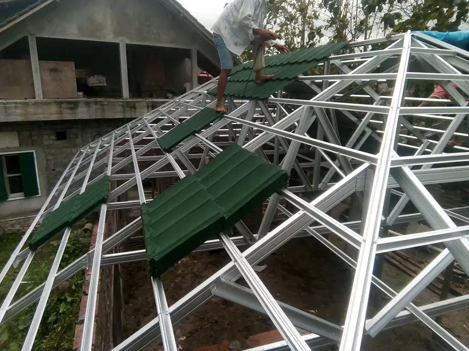 Renovasi Atap Lapuk Dengan Baja Ringan TASO Bahan BERKUALITAS