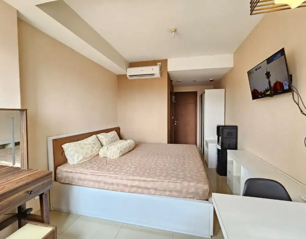 (PEMILIK) SEWA TAHUNAN SUDIRMAN SUITES TIPE STUDIO FURNISH APARTEMEN