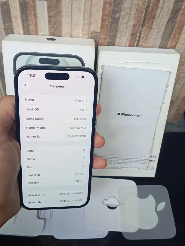 IPHONE 15 128GB IBOX