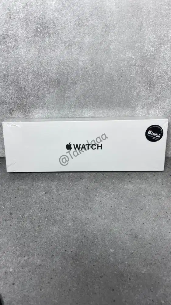 New Apple Watch SE 3 40mm, Segel, Garansi Resmi iBox