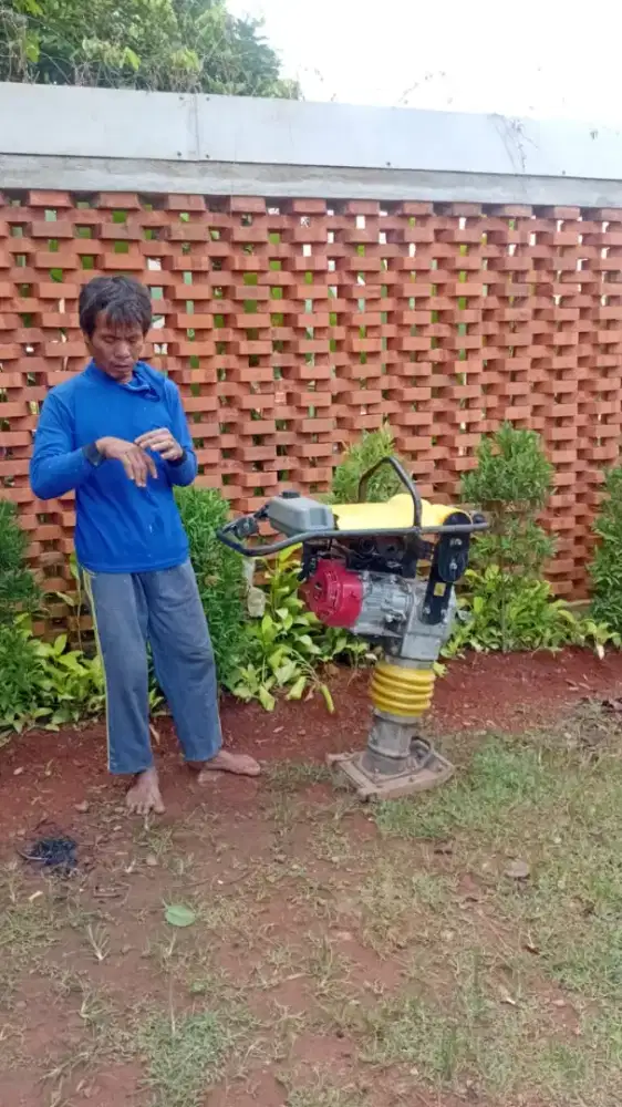 Jackhammer stamper kuda baby roller 2ton
