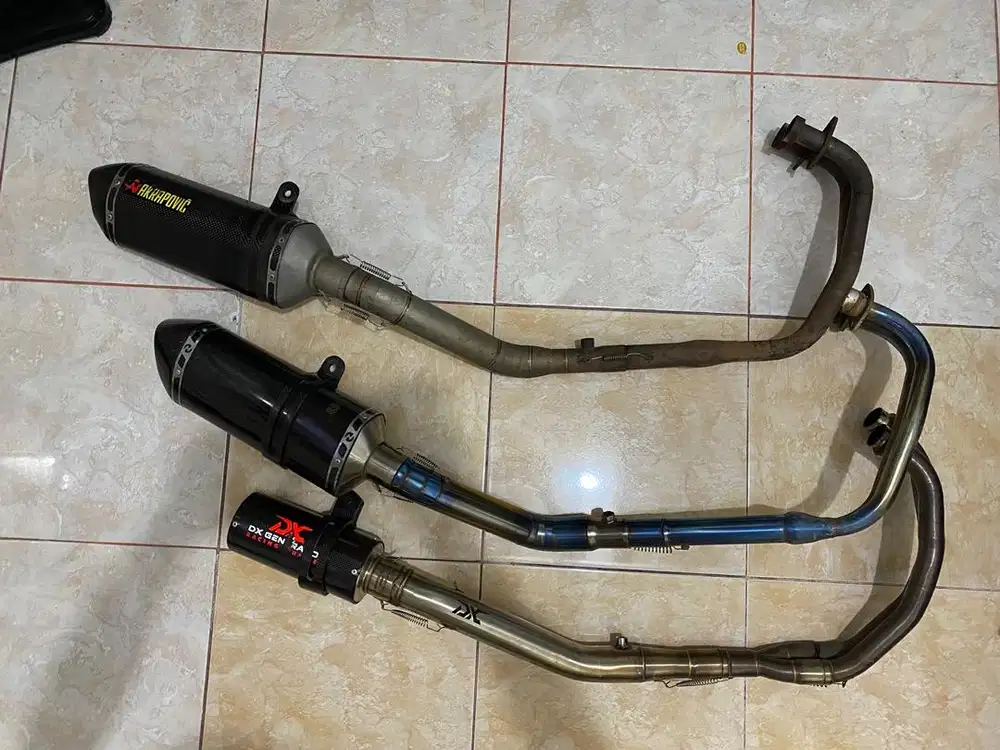 knalpot racing fullsystem ex mt25
