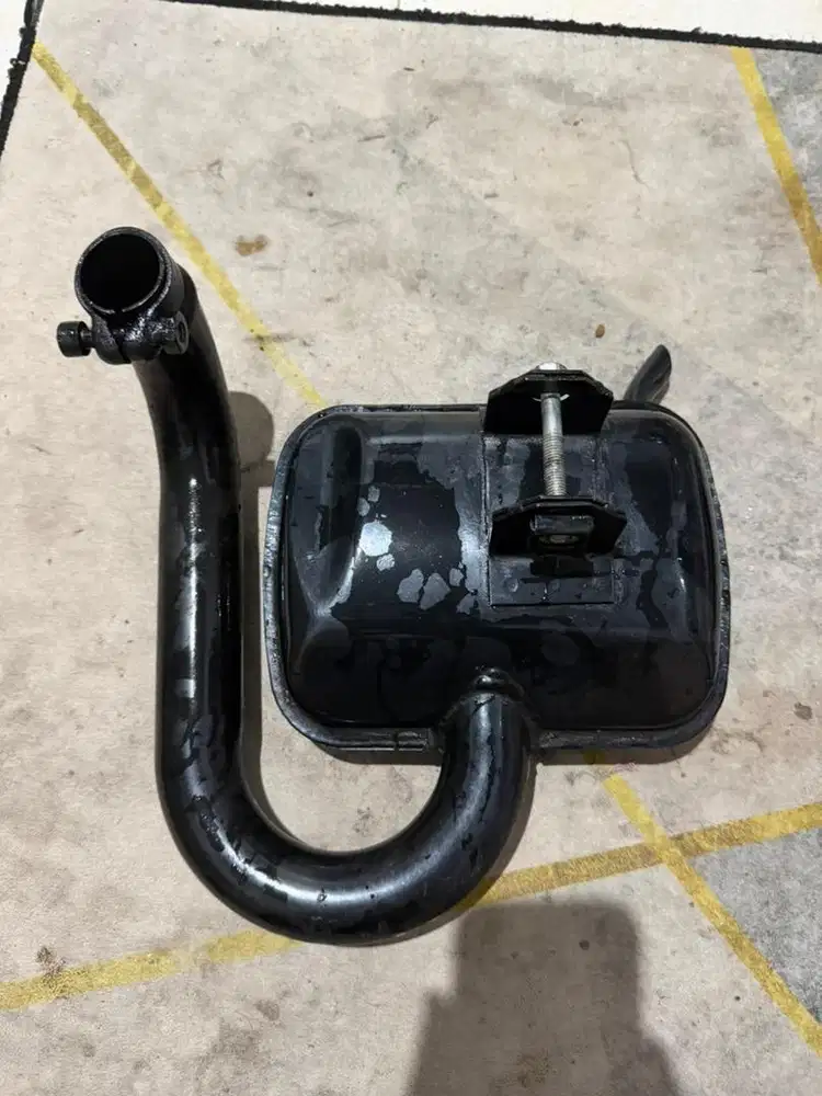 Knalpot vespa ori danmotor