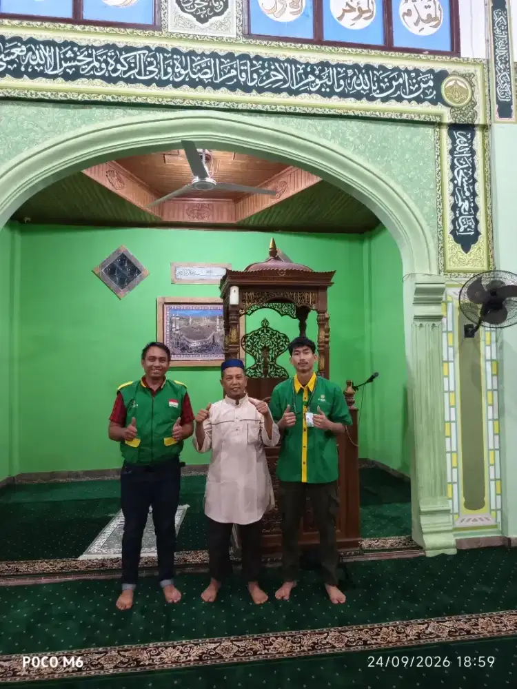 Karpet Masjid Lokal Tebal Padat - Al Imam 14mm - Grts Pasang