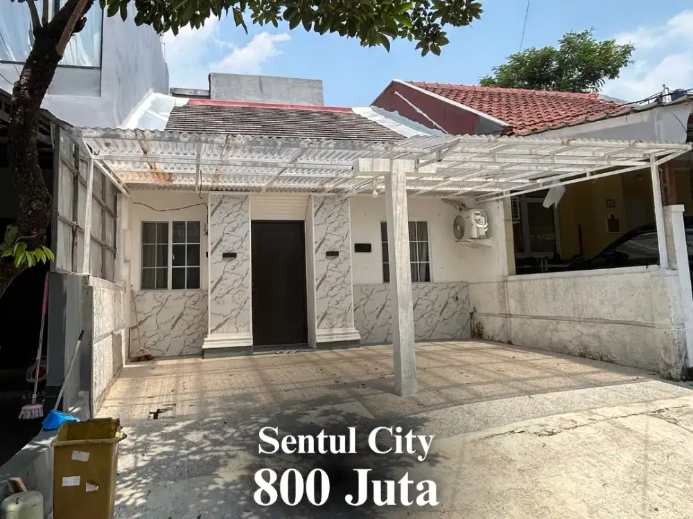 Rumah Cantik View Perbukitan di Sentul City - Cuma 800 Jutaan !