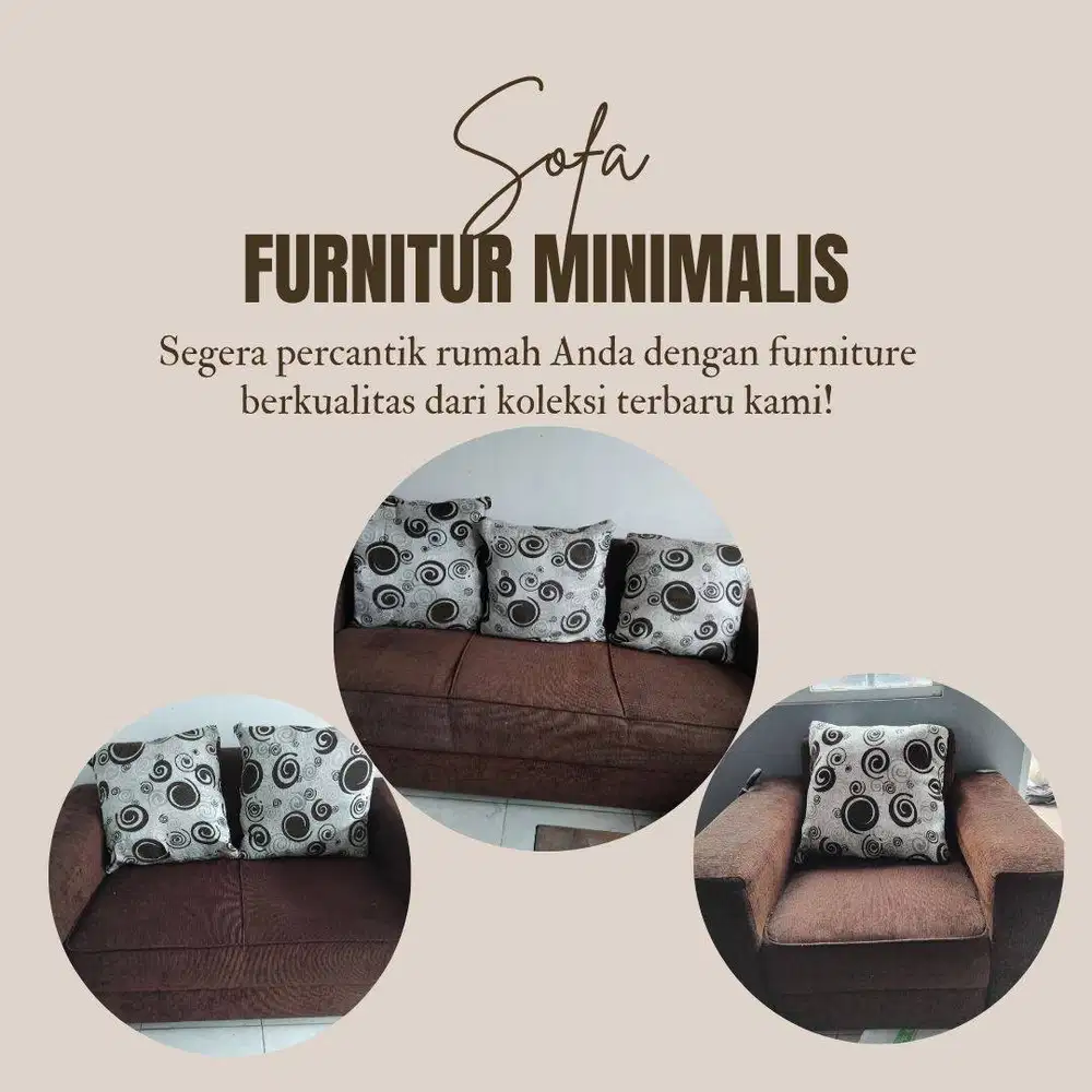 SOFA SET SECOND BERKUALITAS