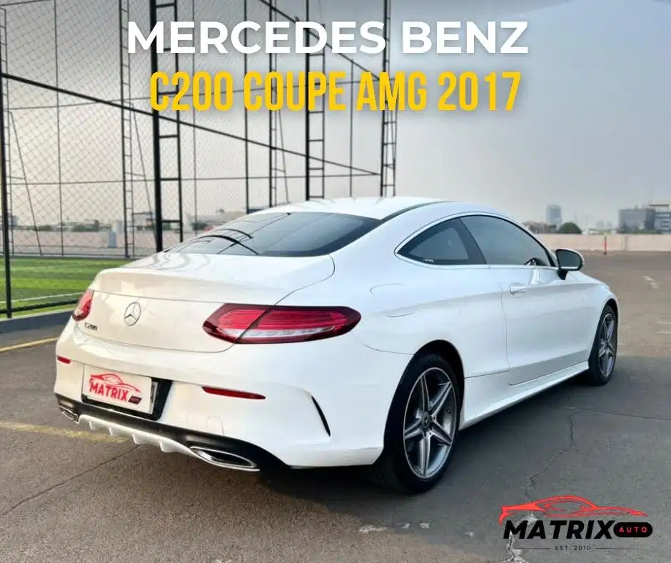 [RARE] MERCEDES BENZ C200 COUPE 2017! C200 COUPE 2017! C200 COUPE 2017