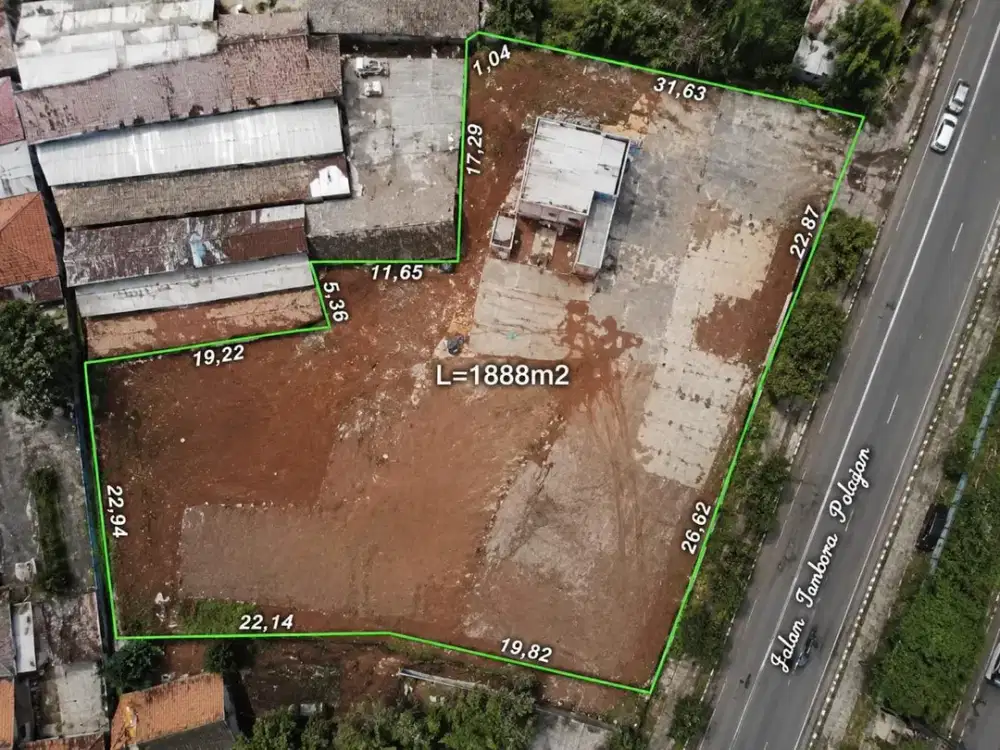 Kavling Komersil Tentara Pelajar Zona K2 Tanah Abang Jakarta Pusat