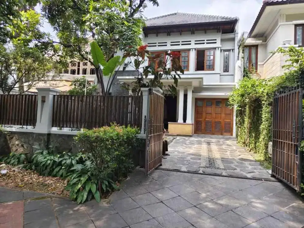 Rumah Bagus Lingkungan Asri Tenang Di Kawasan Elit Sangat Strategis Menteng Jakarta Pusat