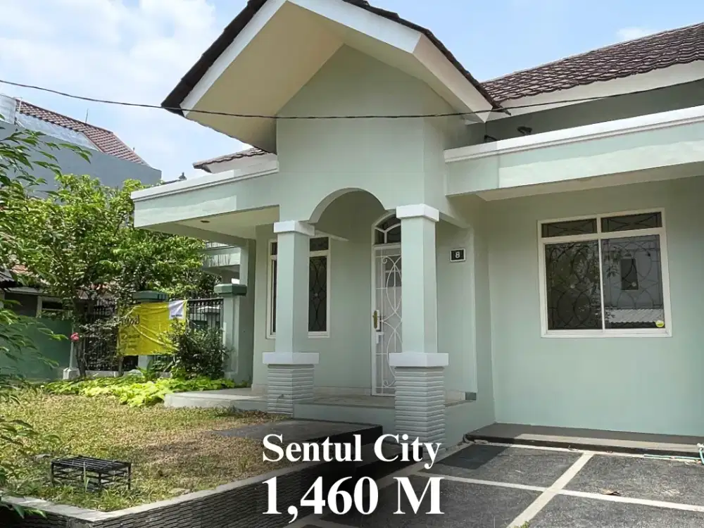 RUMAH MINIMALIS DENGAN UDARA SEJUK DAN ASRI DI SENTUL CITY