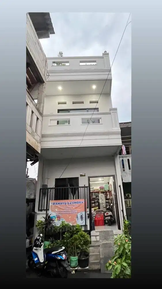 Dijual Cepat Rumah Usaha 3 Lantai Jelambar Baru