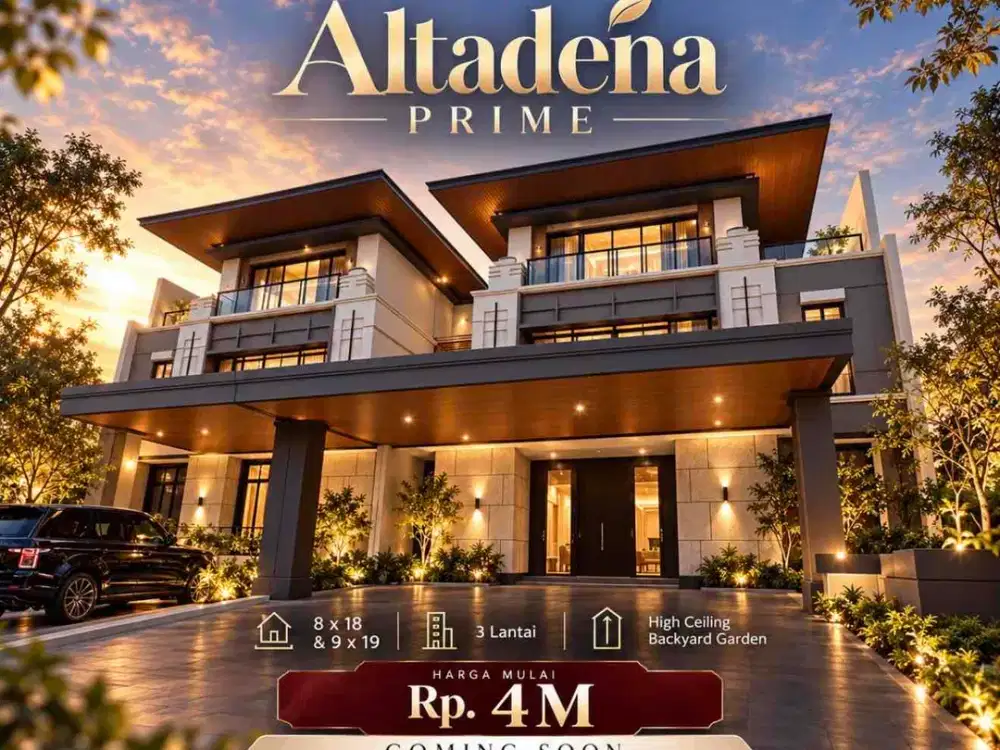 Rumah Mewah Altadena Prime Promo launching