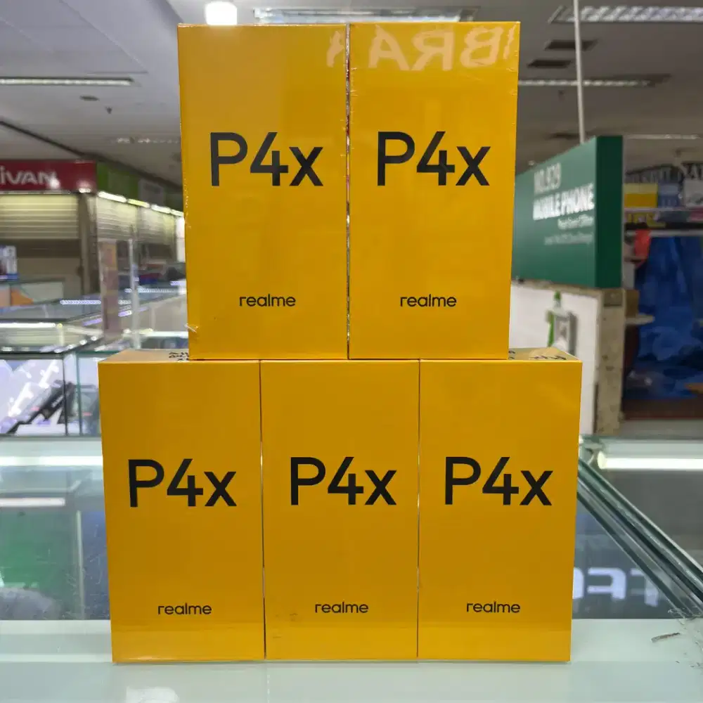 Realme P4X ram 4gb+8gb/128gb NFC baru garansi resmi harga Promo
