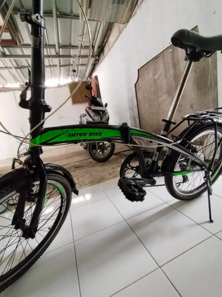 Dijual Sepeda Lipat 20 inch merk InterBike