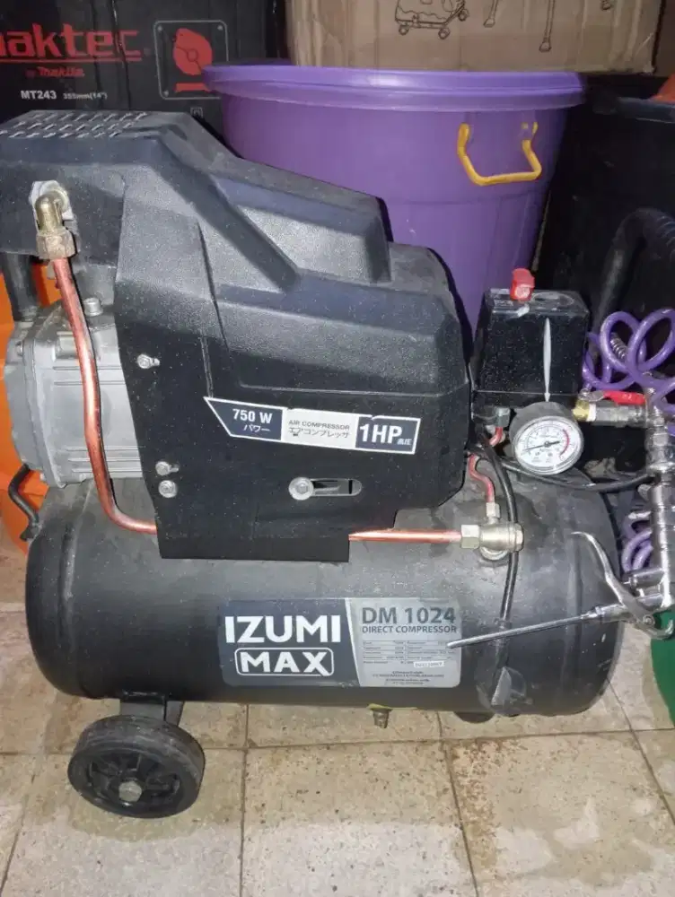 KOMPRESOR IZUMI MAX DM1024 1HP NOT LAKONI MAKITA
