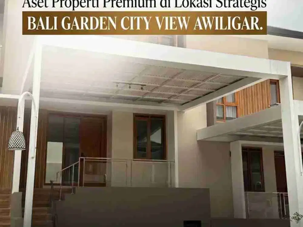 Rumah Sejuk Bali Garden City View Awiligar Dekat Cigadung  Cikutra Bandung