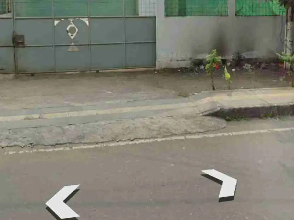 Di jual gudang siap pakai di jalan raya SETU STTD samping pintu grand wisata dan pintu tol Setu kawasan industri