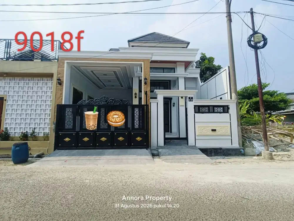 Dijual Rumah Modern Klasik di Citra Indah City 9018F