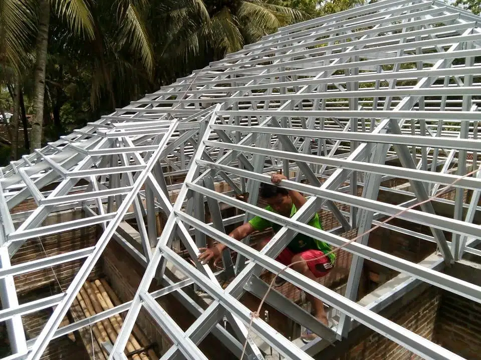 Pasang Baja Ringan TASO Utk Renovasi Rumah Pasti Kokoh Awet