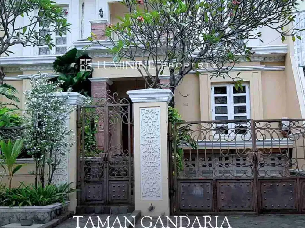 DIJUAL RUMAH MEWAH DI TAMAN GANDARIA ,JAKARTA SELATAN ( TN )