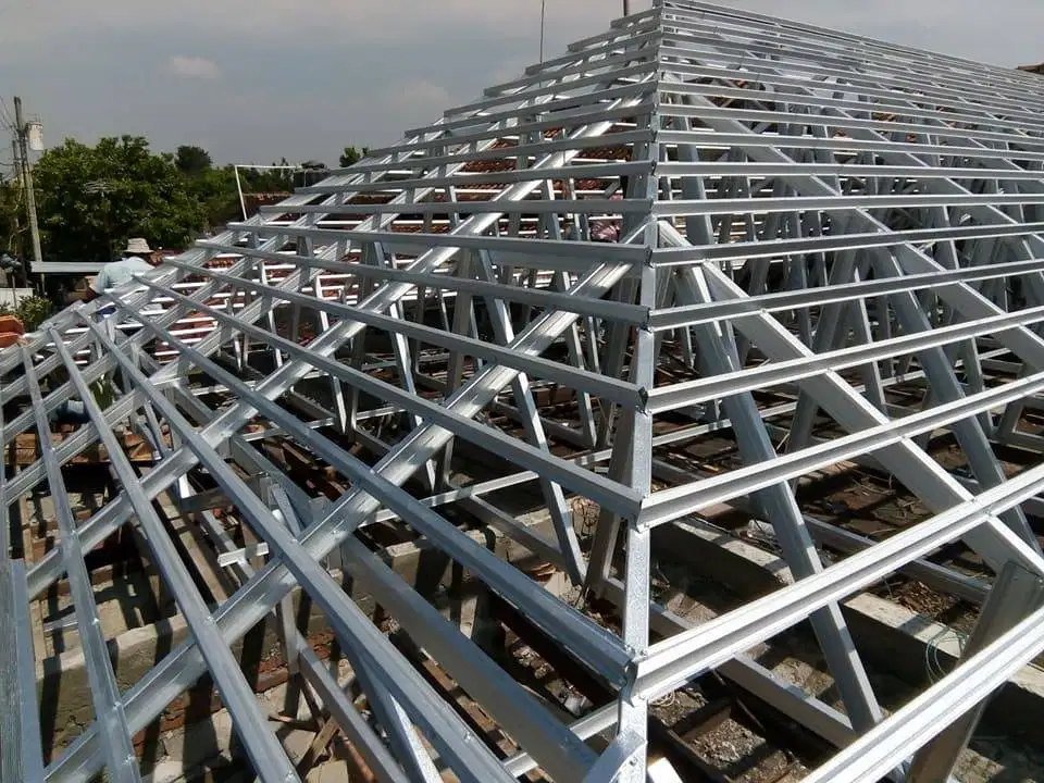 Konstruksi Baja Ringan TASO Utk Bongkar Renovasi Atap PREMIUM