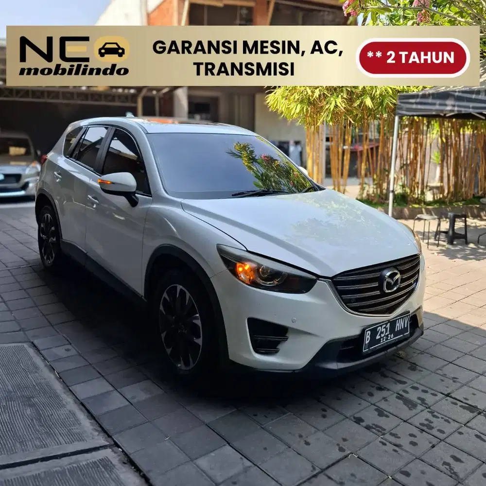 [ Garansi Mesin Transmisi ] MAZDA CX-5 2.5L AT TOURING 2016 PUTIH