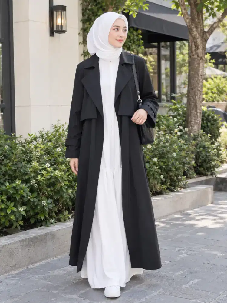 Coat Long Hitam
