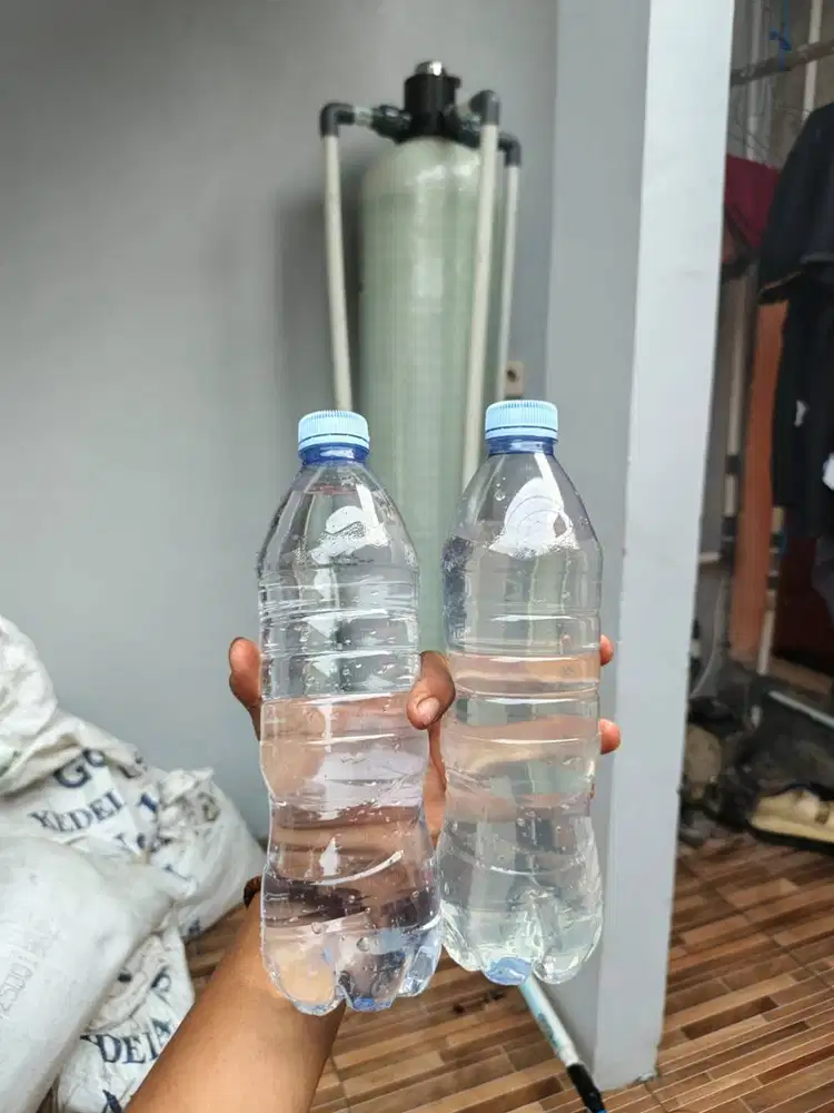 paket komplit filter air sumur bersih