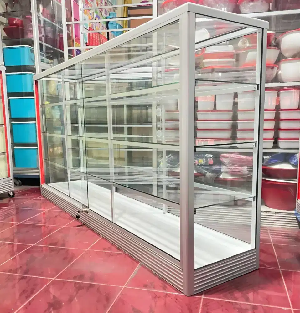 Di Jual Etalase 2M Siap Antar || Kaca full 5mm