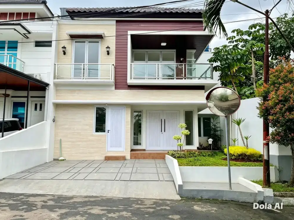 Rumah Modern Townhouse Halaman Luas Pondok Labu