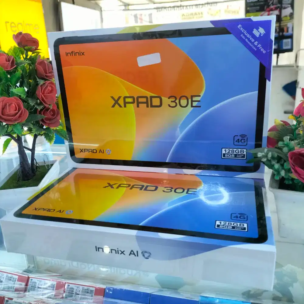 Infinix xpad 30e 4/128GB Resmi segel