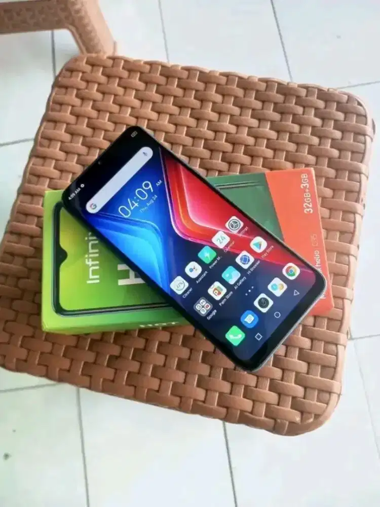 Infinix hot 11 play fullset ram 4/64Gb