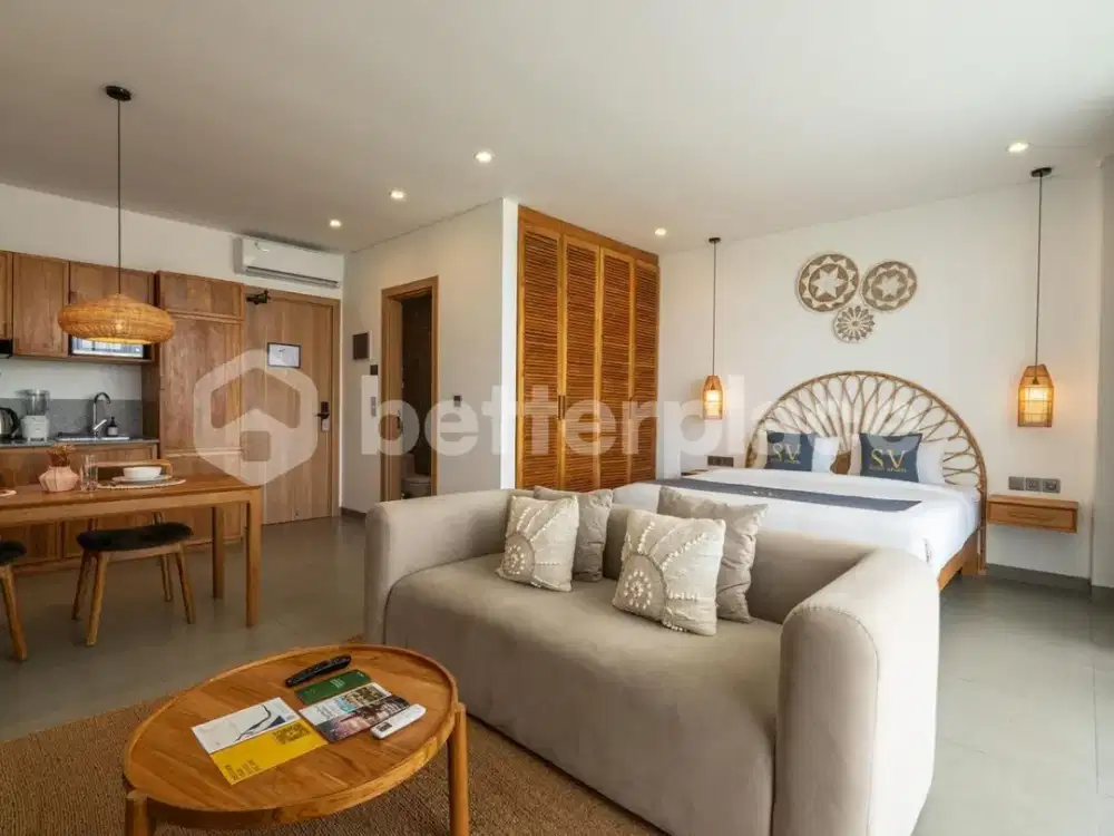 Modern Design and Brand New 1 Bedroom Apartment in Berawa