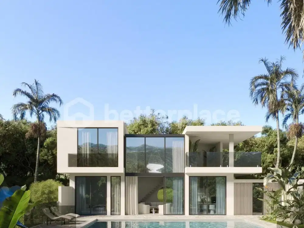 Spacious Tropical Contemporary Villa in Peaceful Pecatu 3 Bedrooms with Sunset Views