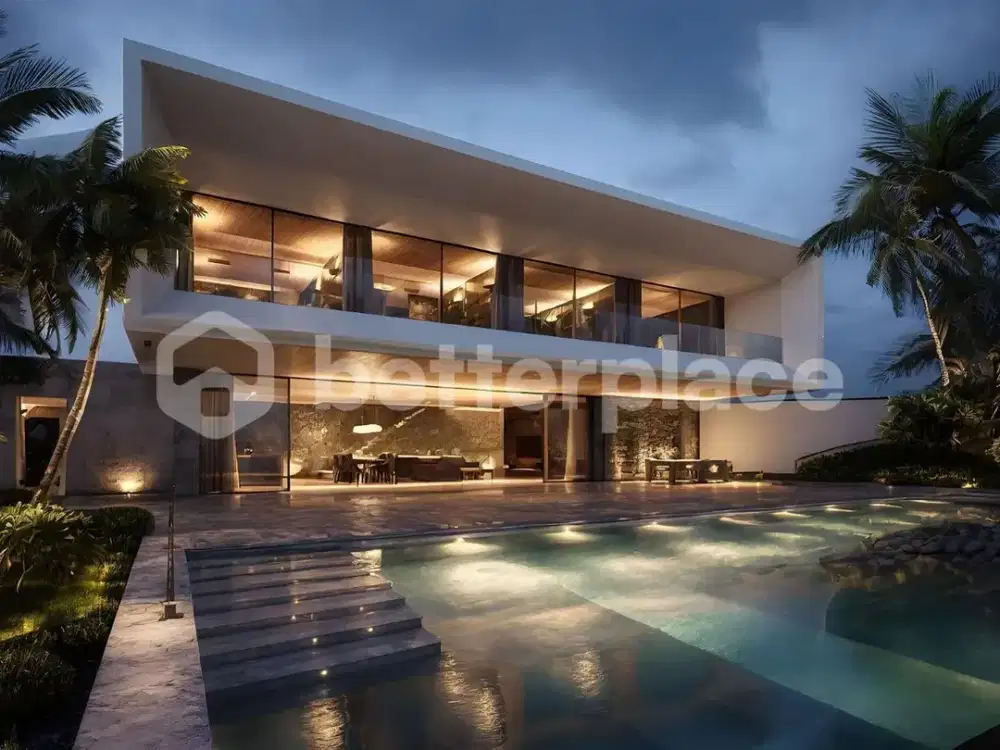 Luxury Tropical Contemporary Villa in Peaceful Pandawa 4 Bedrooms with Stunning Sunset Views